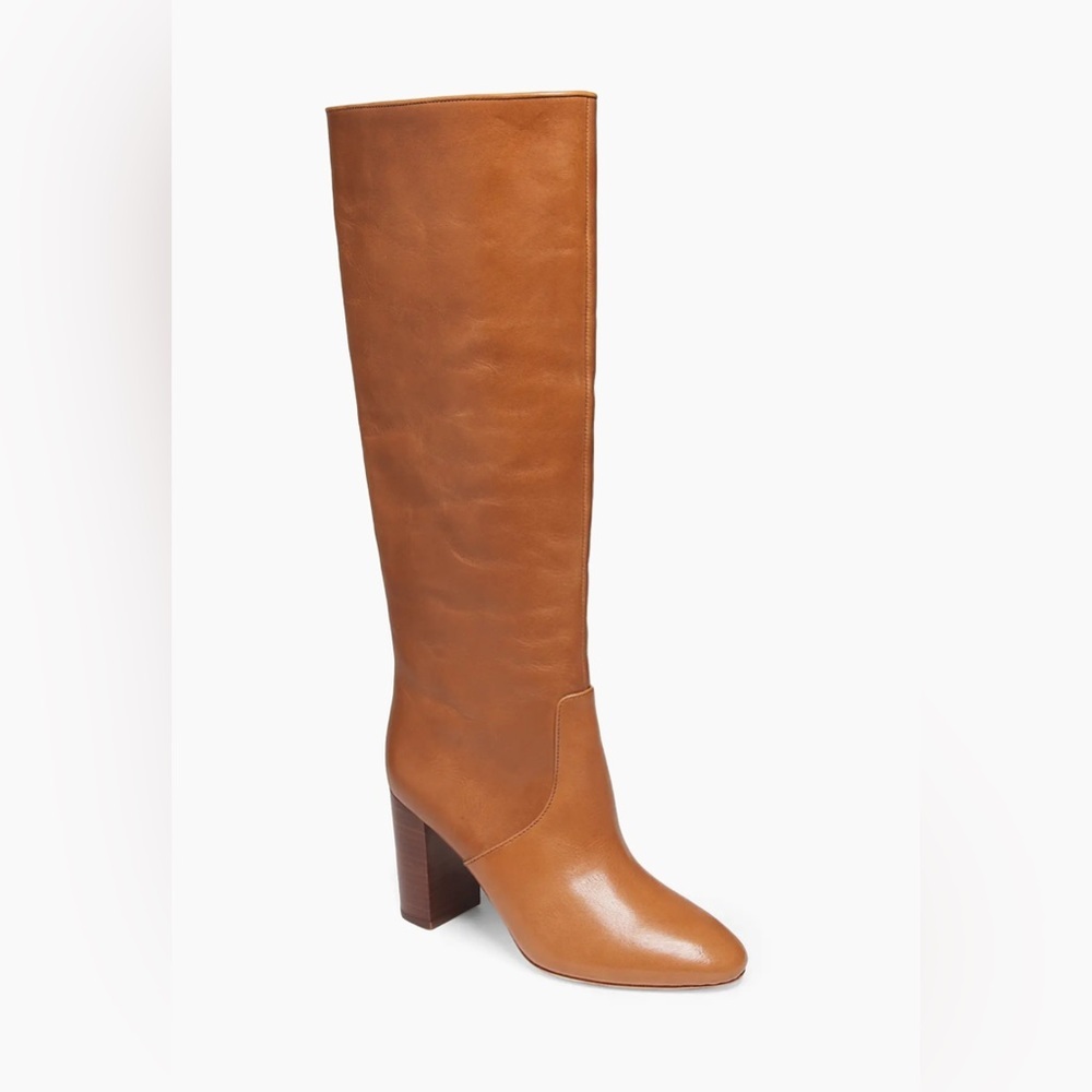 Loeffler Randall Goldy 90MM Leather Tall Boots Size 9 - Picture 3 of 9